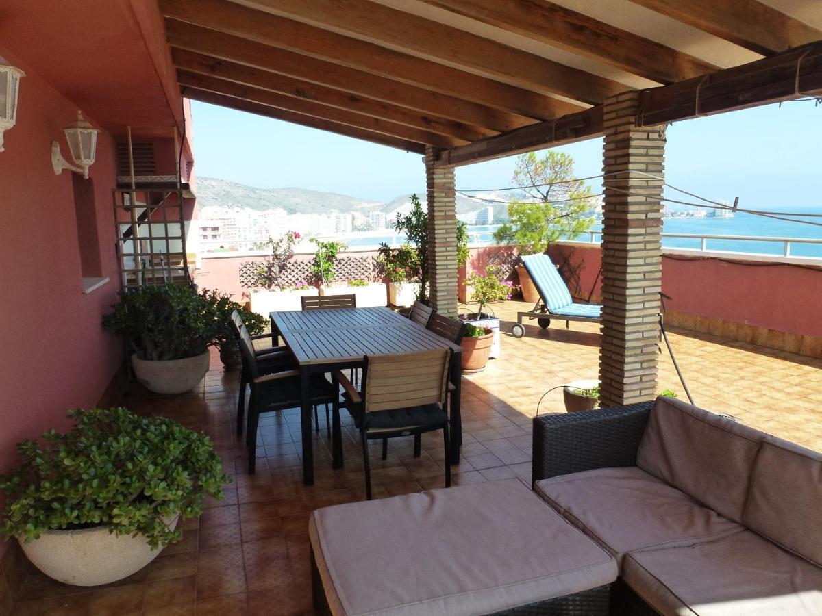 クリェラEspectacular Terraza Y Vistas En 1A Linea De Playaアパートメント エクステリア 写真
